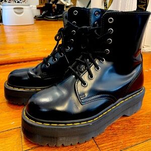 Platform Doc Marten Jaden Boots size 9